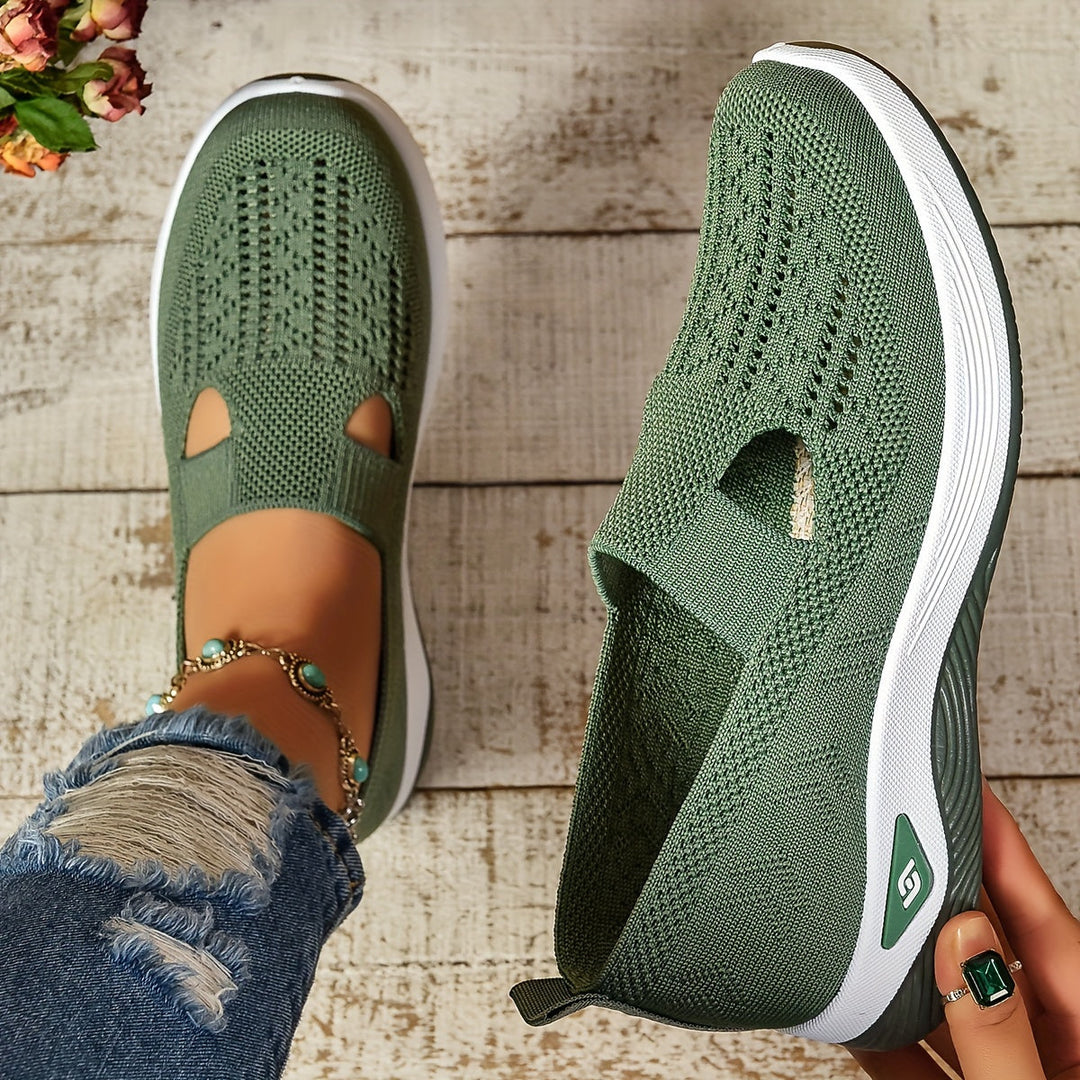 AirStep | Męskie buty ortopedyczne - oddychająca dzianina, wyściółka ortopedyczna