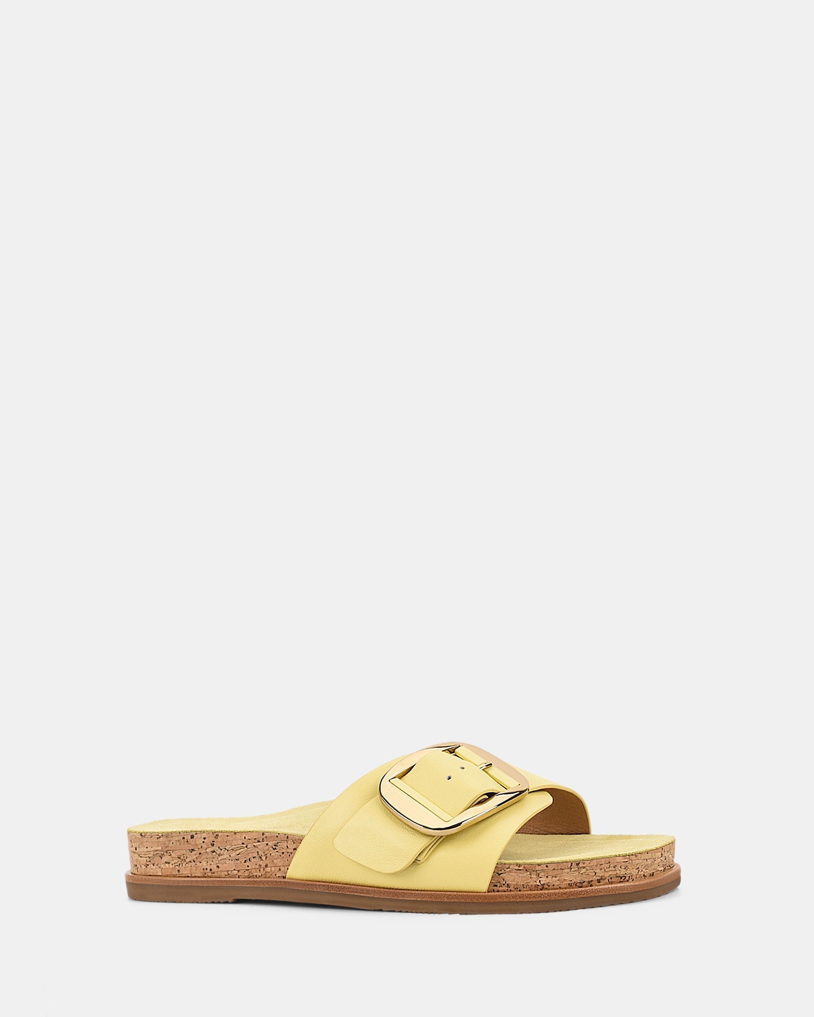 Kobieta | Klapki Casual | Złota Klamra | Komfortowa Wkładka | Styl Codzienny