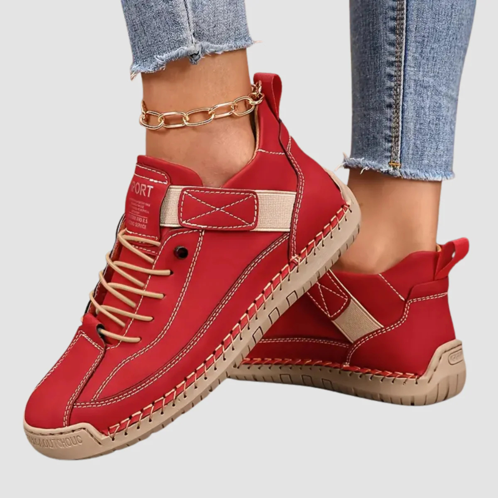 Iris | Damskie Sportowe Sneakersy Ortopedyczne | Lekkie, Oddychające i Amortyzujące | Komfort na Co Dzień