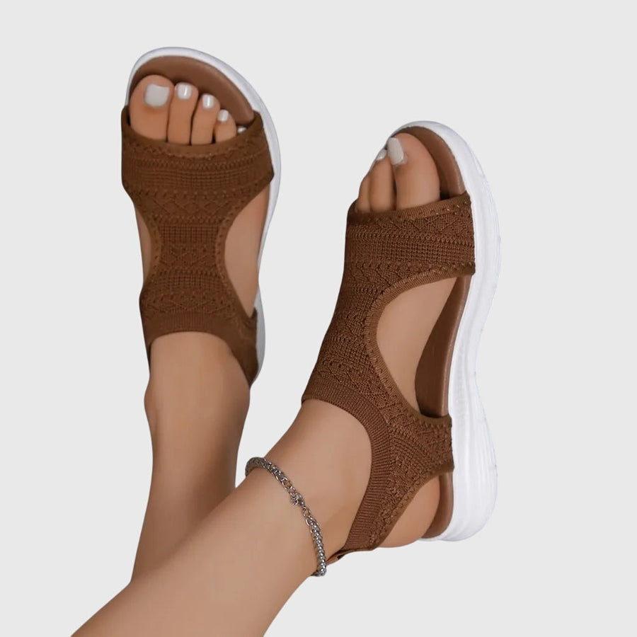 Machteld | Eleganckie Damskie Sandały Ortopedyczne | Ergonomiczna Wkładka | Komfortowe Sandały na Lato