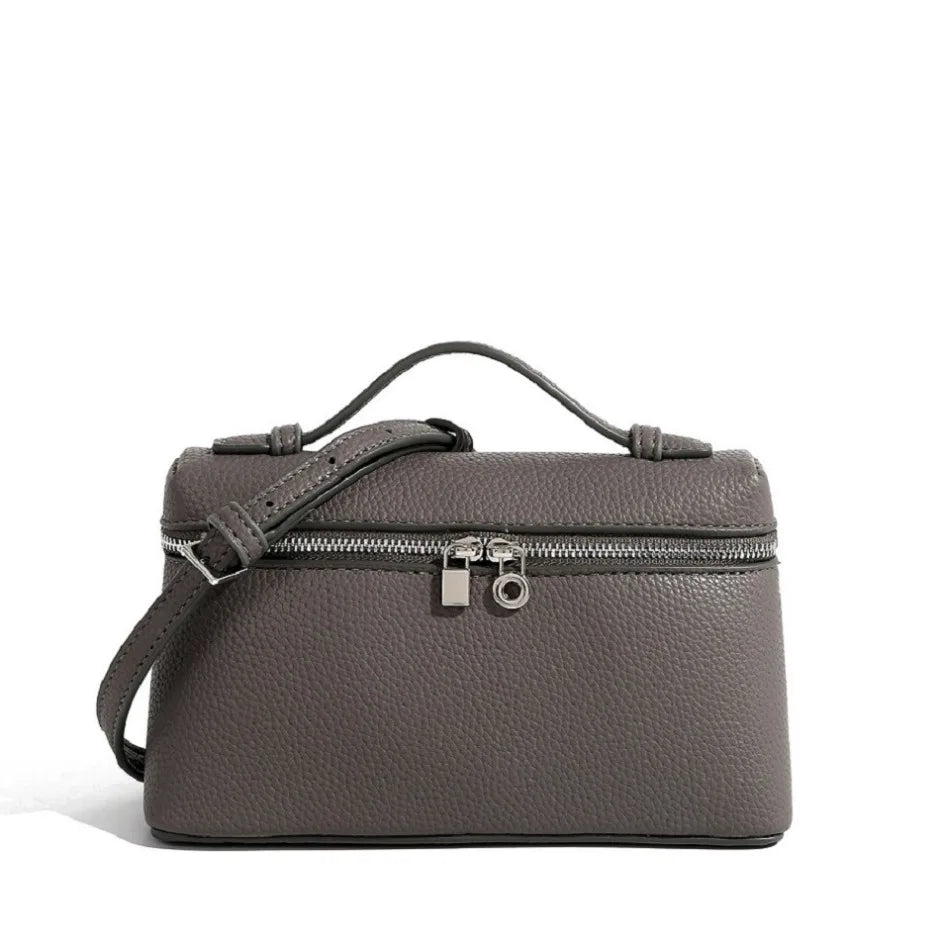 Luna Mini Crossbody Bag – Elegant Pebbled Shoulder Purse for Women