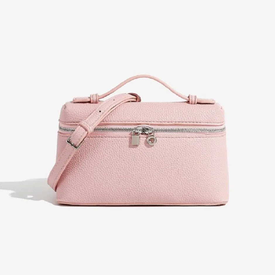 Luna Mini Crossbody Bag – Elegant Pebbled Shoulder Purse for Women
