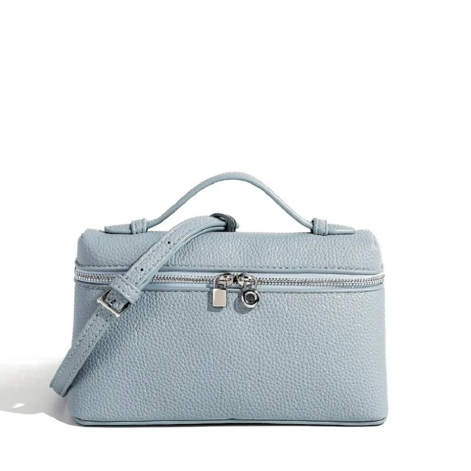 Luna Mini Crossbody Bag – Elegant Pebbled Shoulder Purse for Women