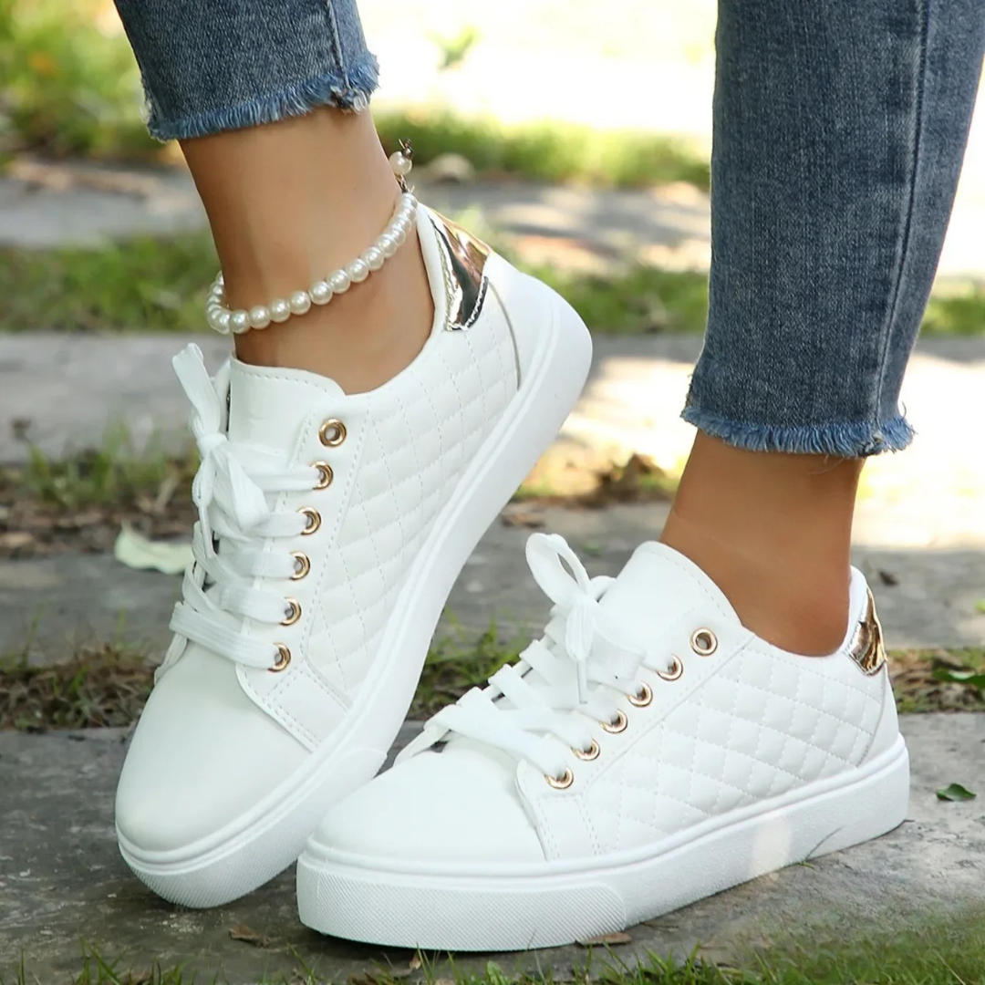 Valerie | Damskie Sneakersy Ortopedyczne z Ergonomiczną Podeszwą | Oddychające i Amortyzujące | Komfort na Co Dzień